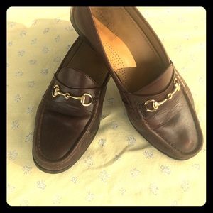 Cole Haan Brown Bit Loafers